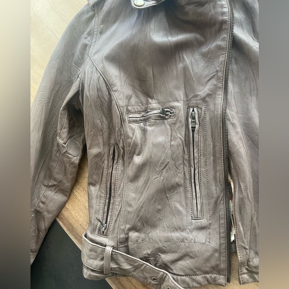 Women’s KENNA-T leather jacket - Picture 6 of 11